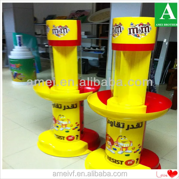 
2019 Vacuum Forming Candy Plastic Sticker Display for candy 