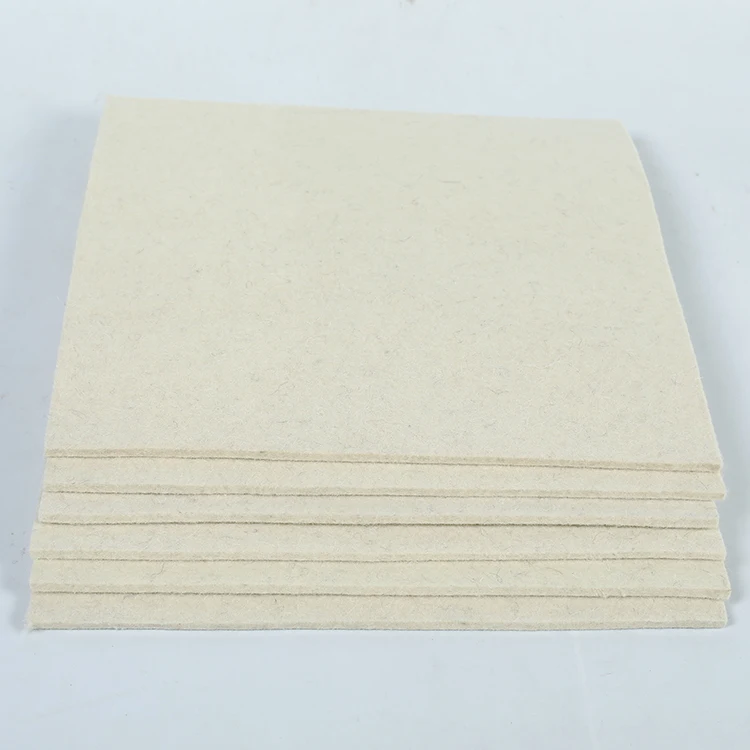 100% 3mm 5mm 8mm 10mm Thick Hard Pressed Wool Felt for Industry