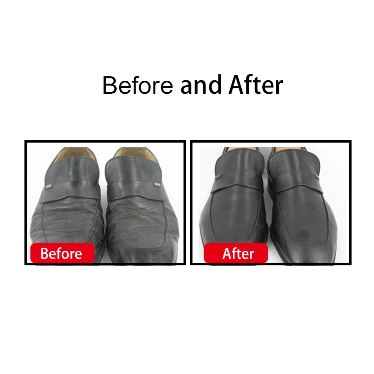 
GIANT shoe cleaning black shoe polish wax shoe renovator scuff cover 