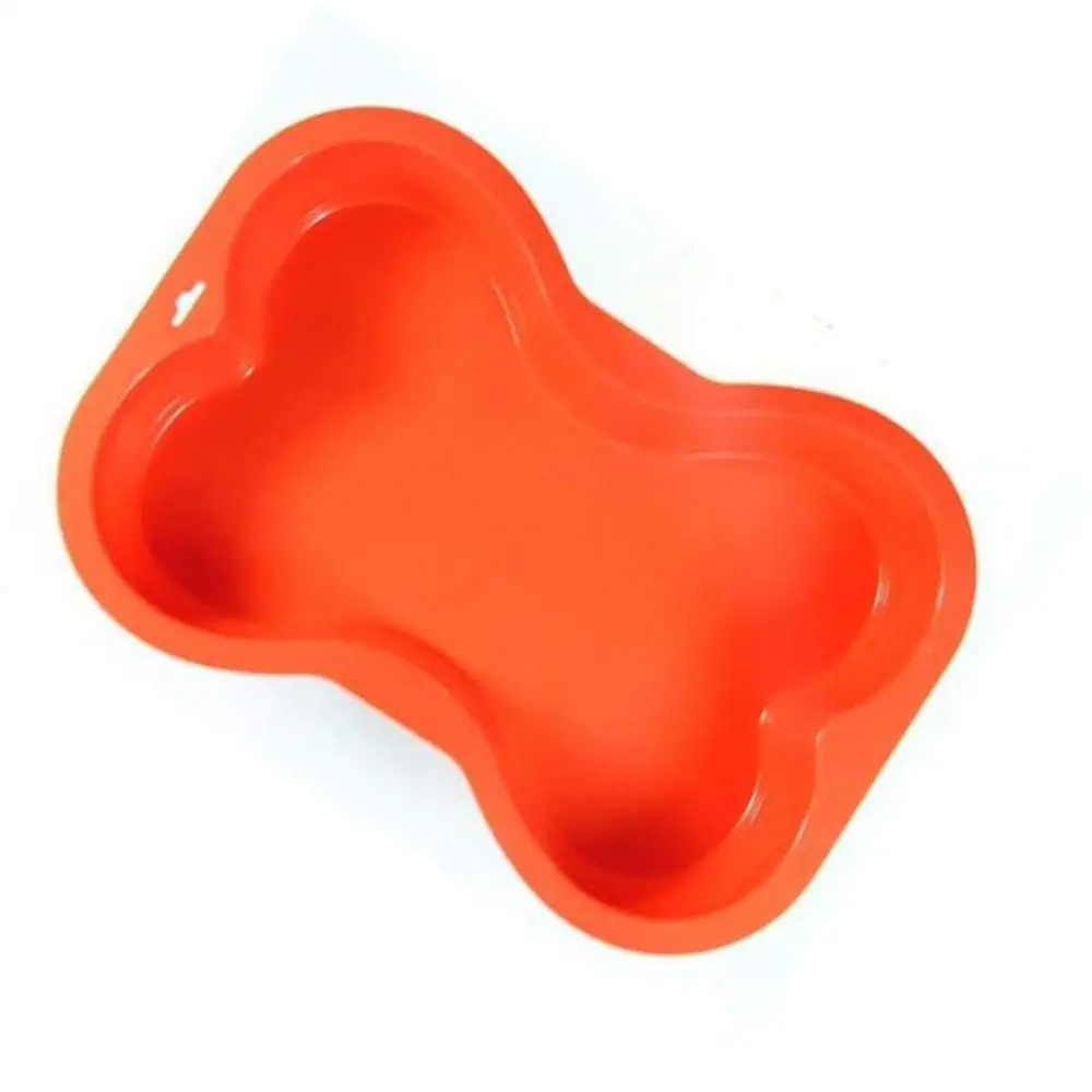 Silicone Large Dog Bone Shape Cake Pan