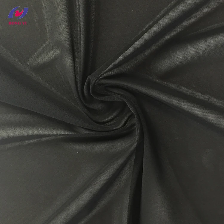 Stretch Polyester Spandex Elastane Micro Elastic Sport Pant Iining Mesh Fabric