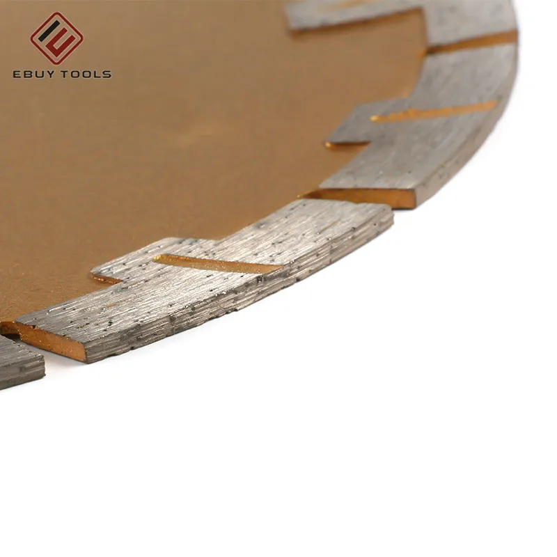 230mm Cold Pressed Diamond Saw Blade Deep Teeth for Marble Cutting