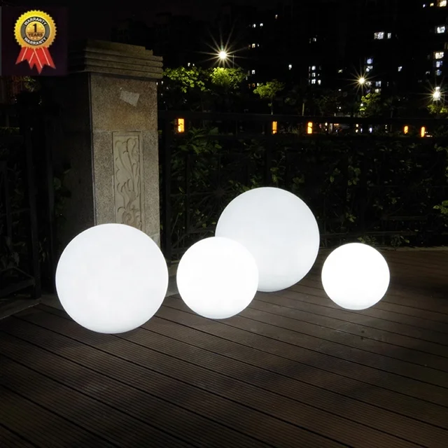 
Bath tub sets waterproof ball outdoor led light sphere 