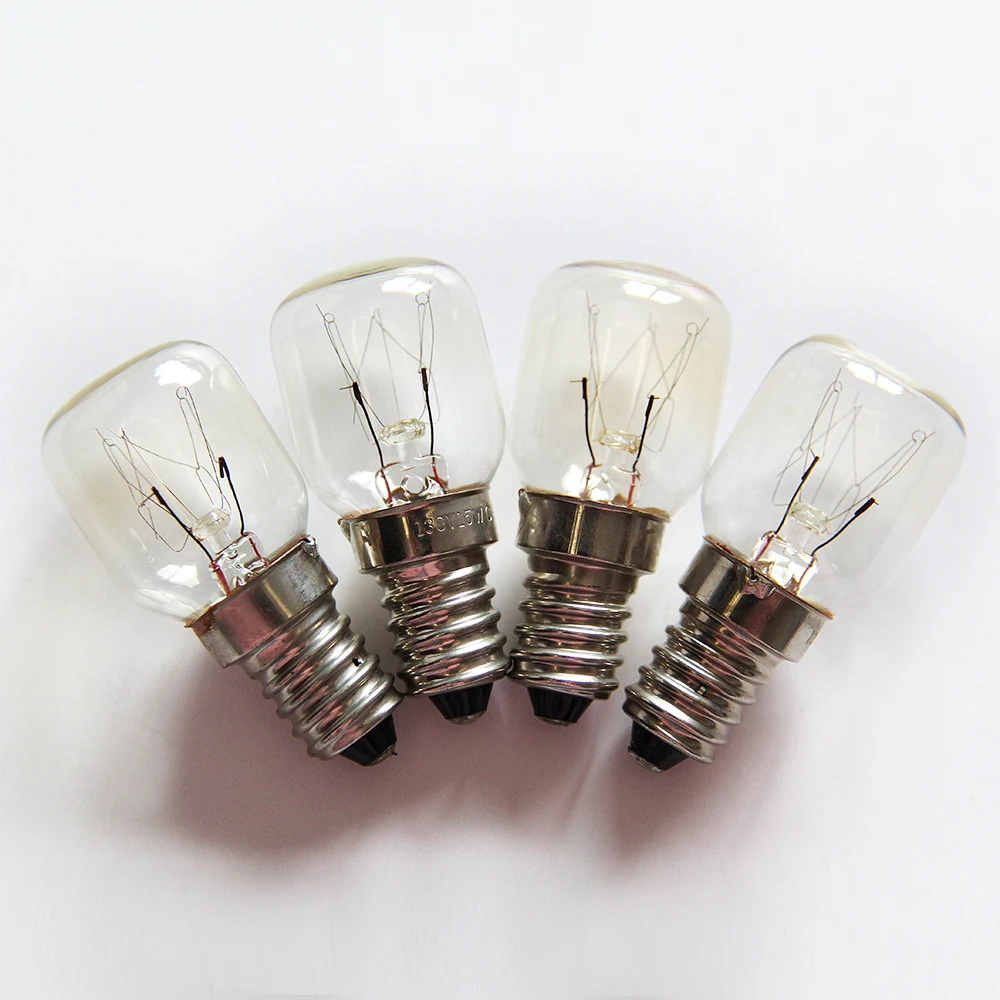 T22 15w Tubular shape single filament high temperature incandescent light bulbs oven bulb