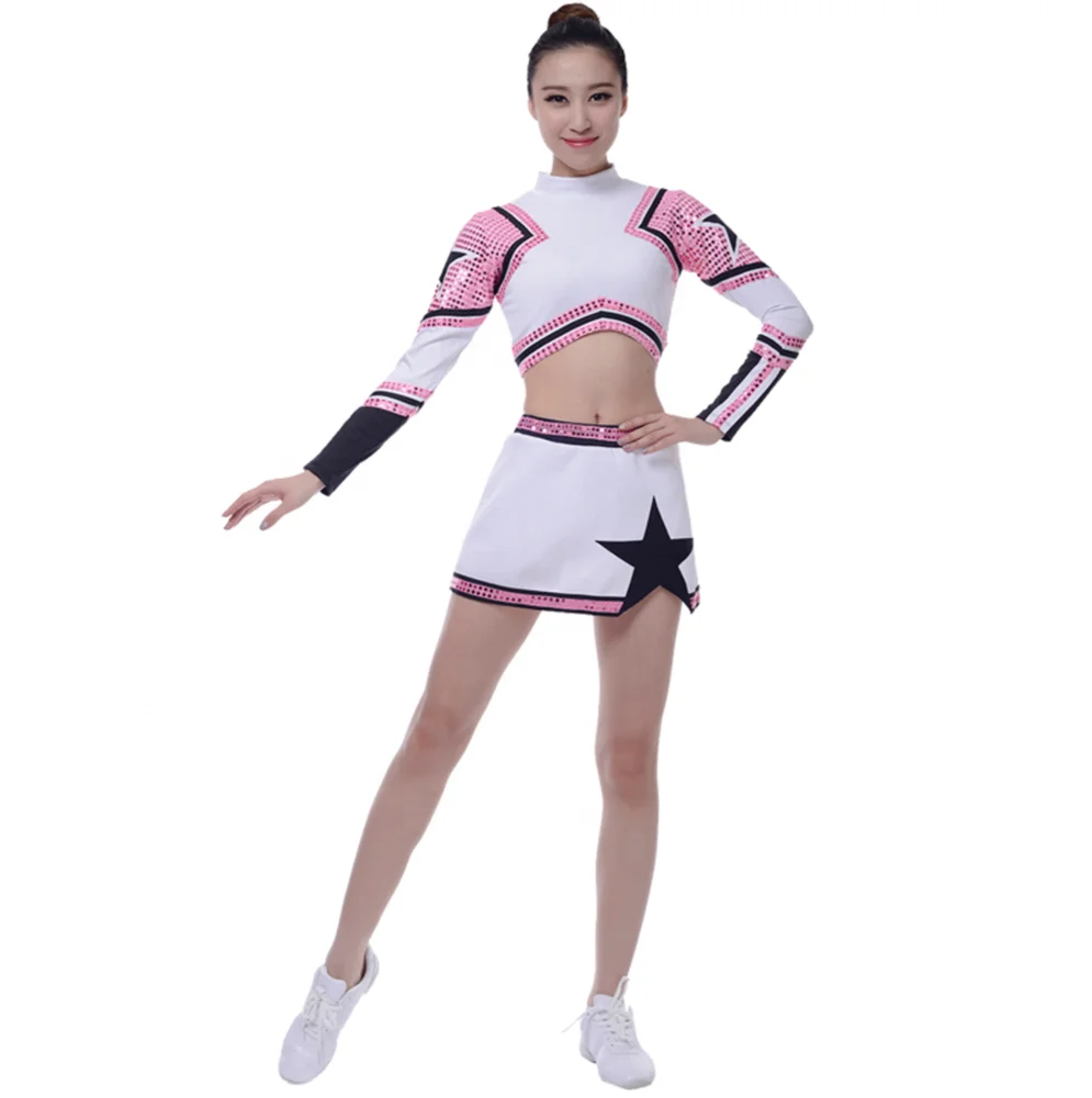 2018 new student cheerleading costumes  adult aerobics competition suits apparel