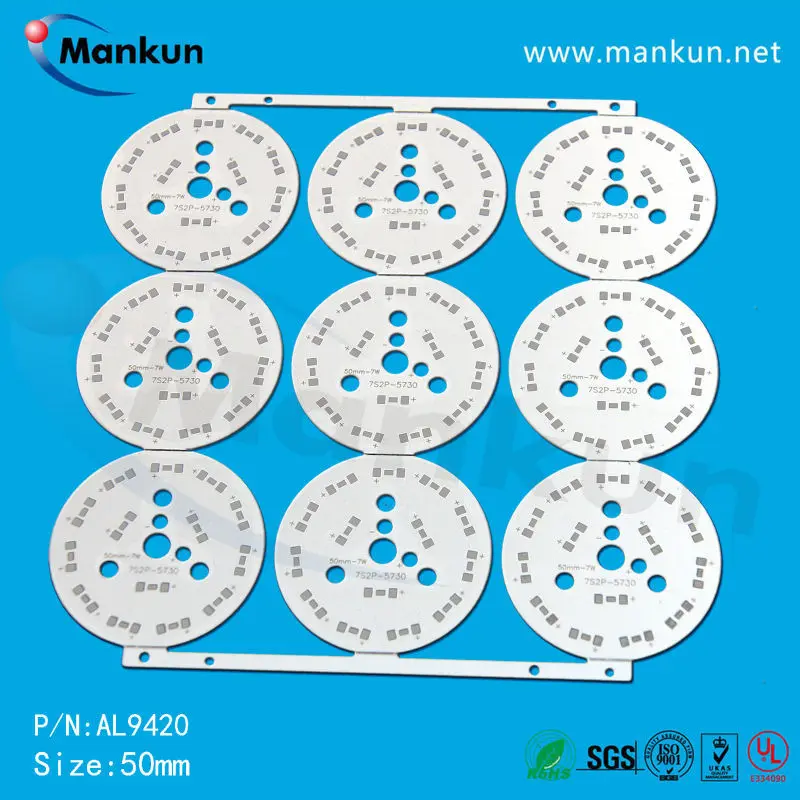 низкая стоимость привели / высокой мощности освещения алюминия PCB совета