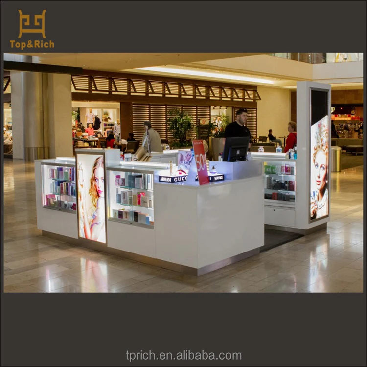 Extraordinary Design Simple Fashion Decoration Cosmetic Kiosk For Wholesale