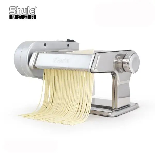 Professional electric fresh stainless steel pasta noodle making machine maker with motor in China
