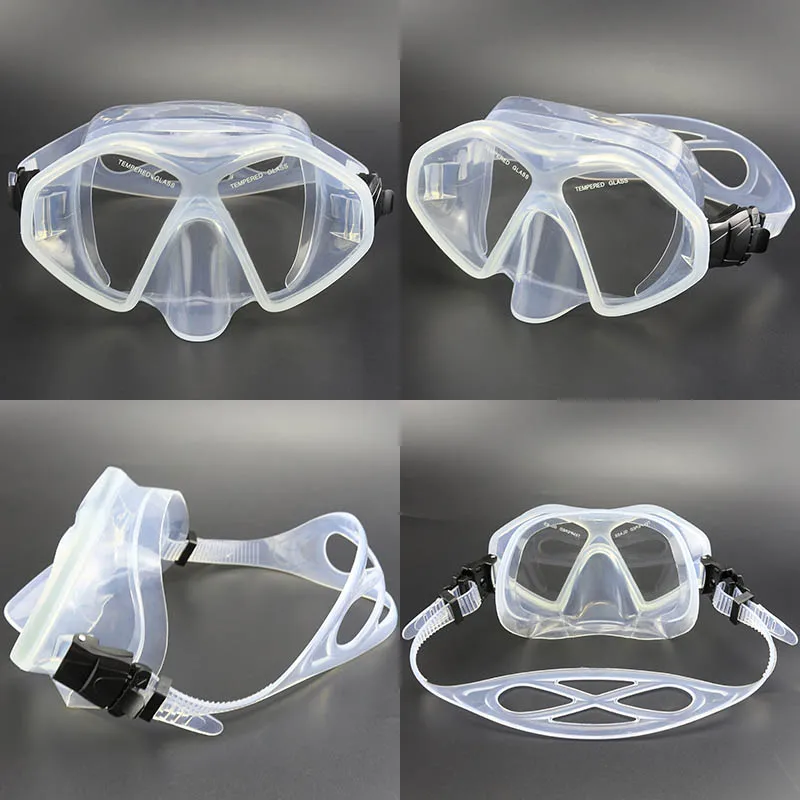 Top selling2017 swimming mask new full silicone scuba diving mask for adult
