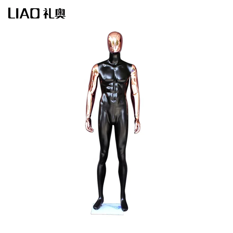 Chrome New Design Garment men Dummy For Show Window