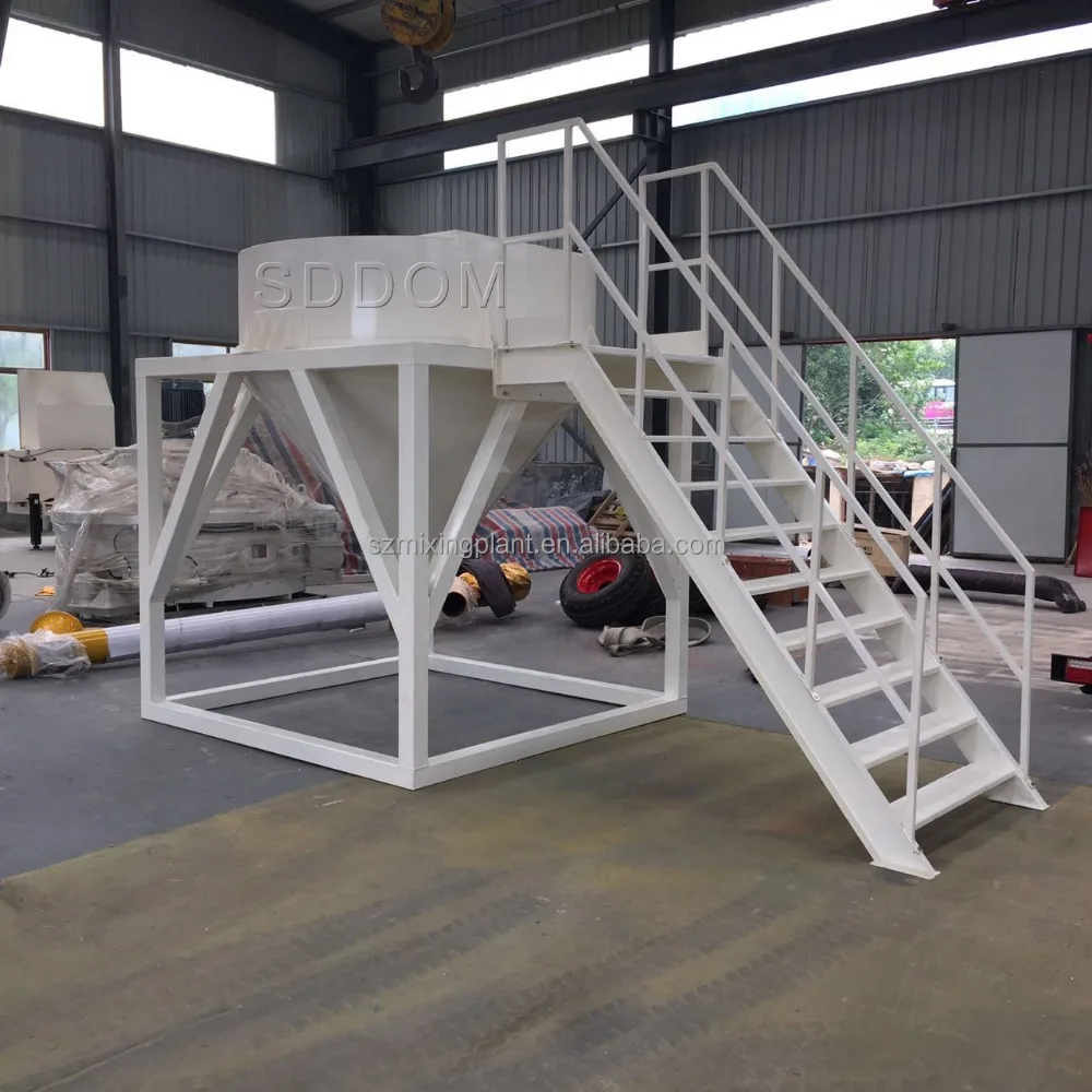 
bulk cement storage hopper with ladder 1- 3m3 