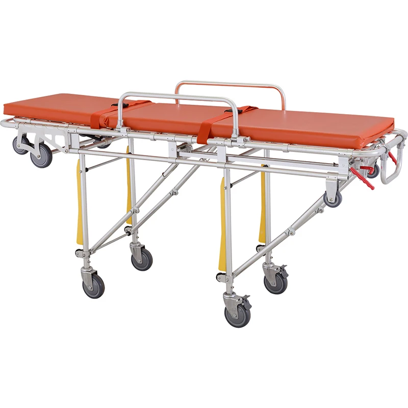 Medical hospital ambulance stretcher aluminum alloy emergency stretcher