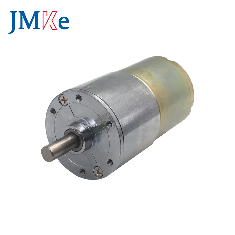 JMKE 37mm gearbox dc gear motor for toys electric 12V 24V dc gear motor
