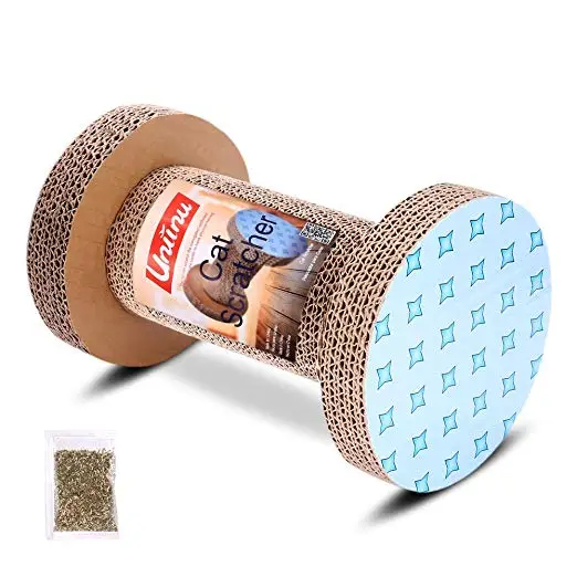 2022 circle shape l new type corrugated pet toy cat scratcher board