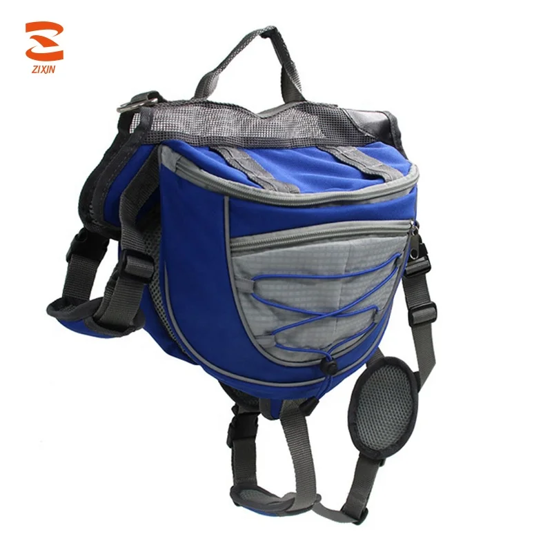 
Fashion Pet Dog Outdoor Travel Saddle Pack Saddlebag Backpack for Dogs 