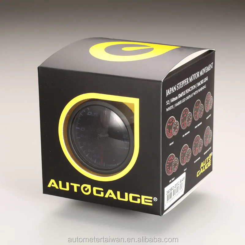 60mm Changeable Backlight LED Auto Part EGT Exhaust Gas Temp Gauge with warning