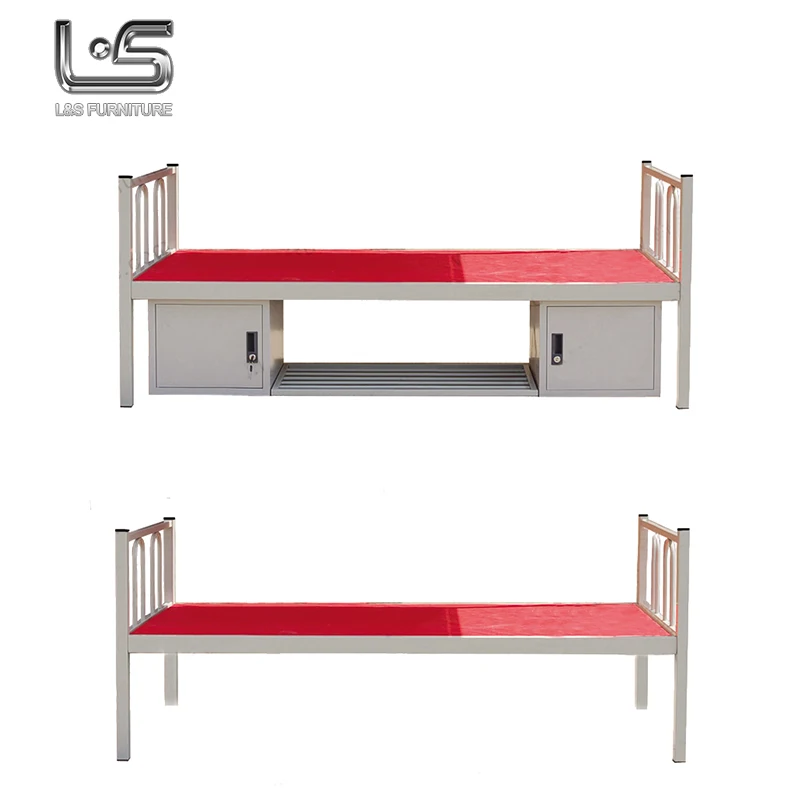 School furniture dormitory metal bunk beds double deck steel beds