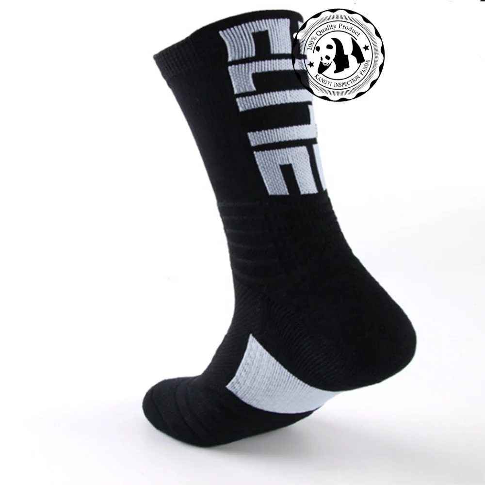 KANGYI 2019 hot sale Sports men running socks Custom Compression Athletic cheap Basketball  Socks