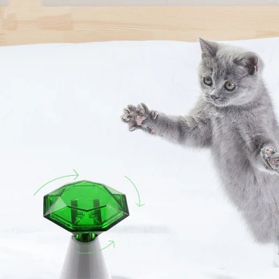 Высокое качество автоматический поворот Электрический инфракрасный Pet забавный кот-Стик