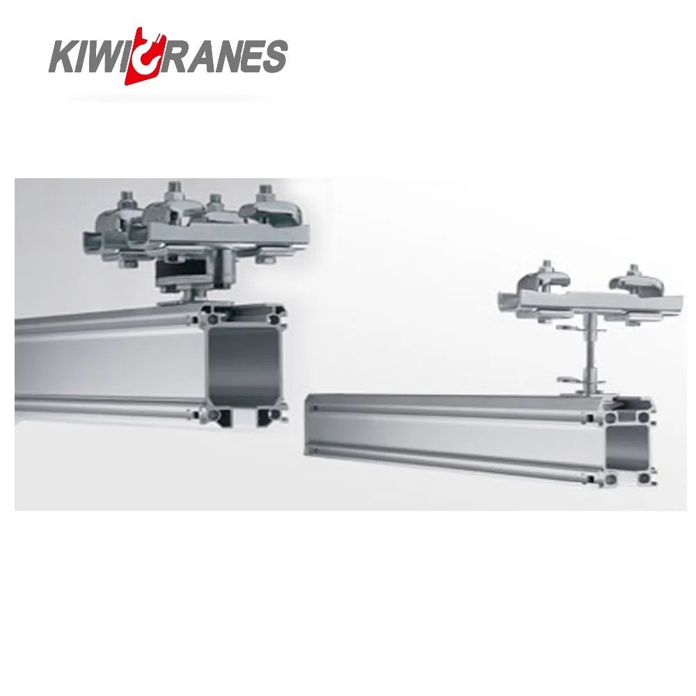 KK aluminum Enclosed track Profile Workstation Crane with lifting hoist 250kg