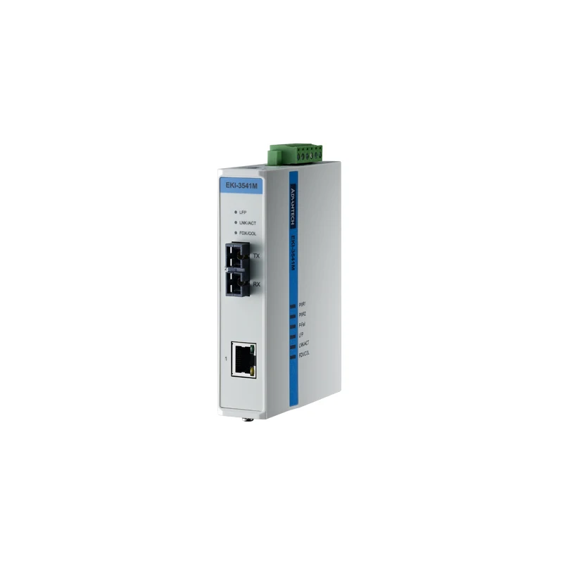 Advantech EKI-3541M-AE Fiber Optic Industrial Media Converter
