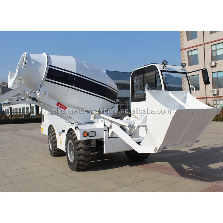 4 ton concrete mixer machine truck mini