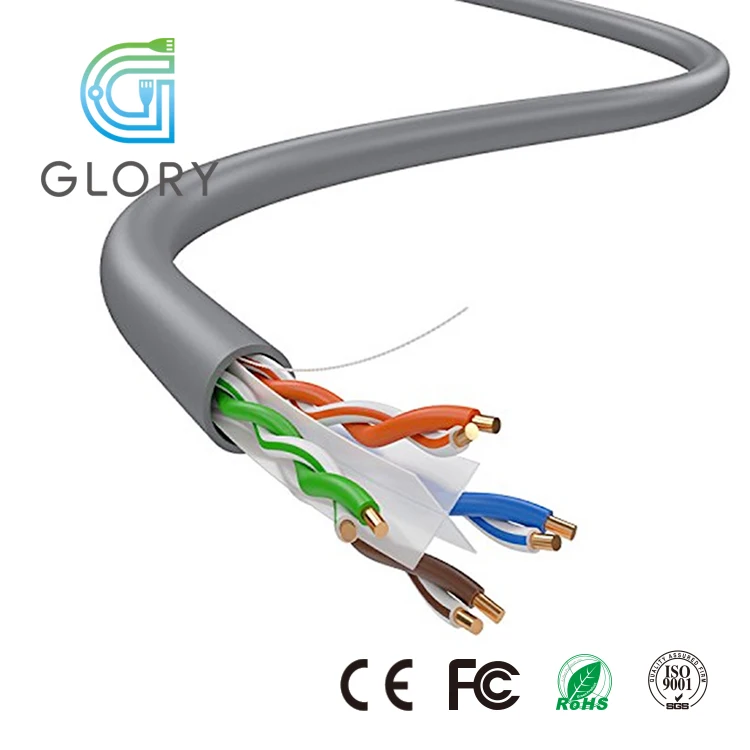 Glory UTP Lan Cable 4 Pairs Bare Copper Cable Wires Cat6 305m