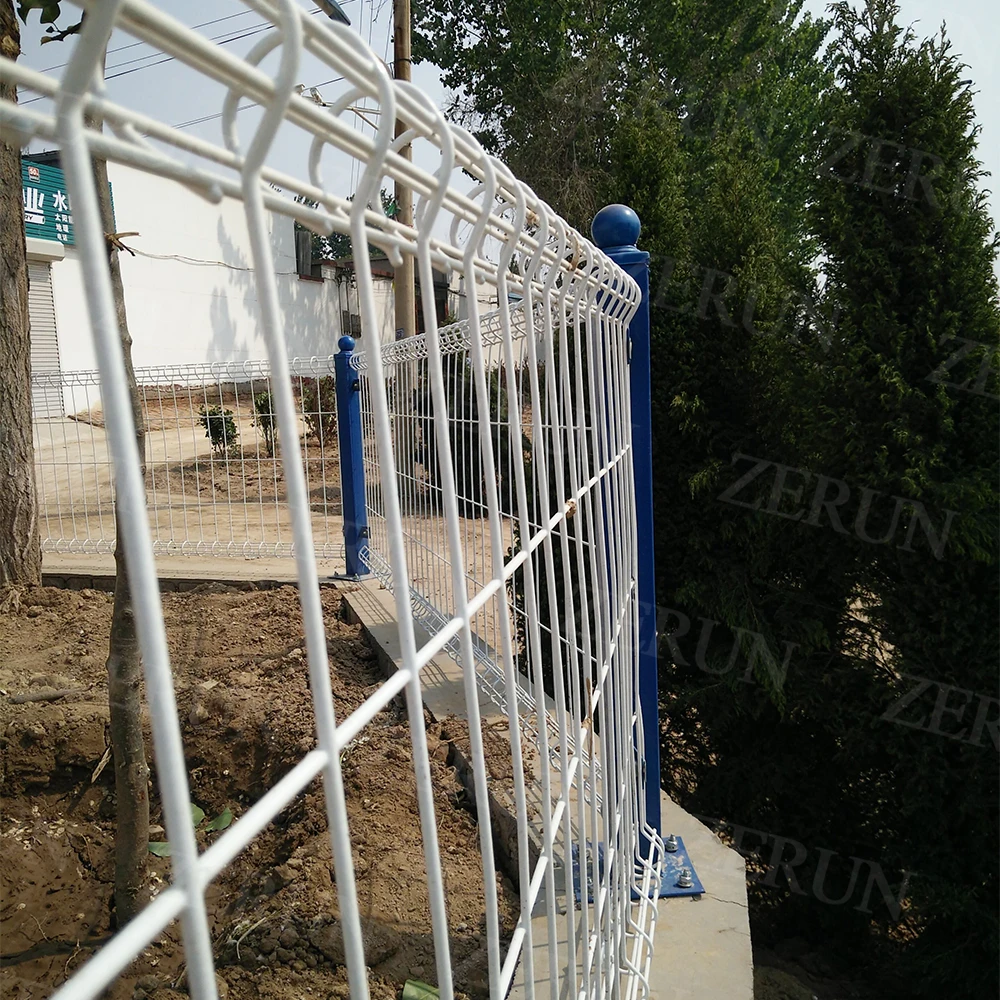 Double Wire Fence with Arched Top /double circle fence