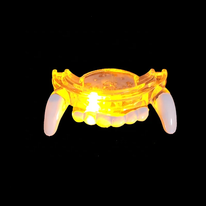 LED flashing teeth light mouth guard for halloween party