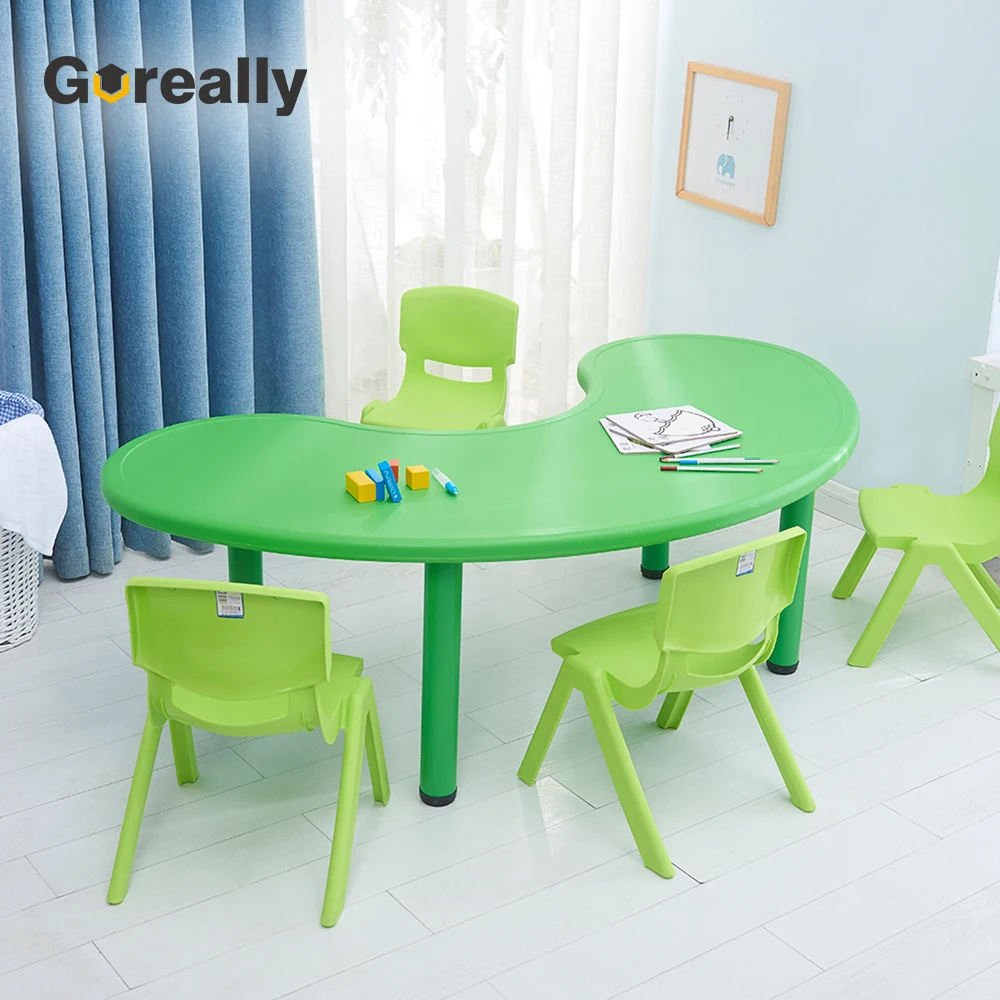 
Nursery preschool kindergarten kids learning children desk and chair 