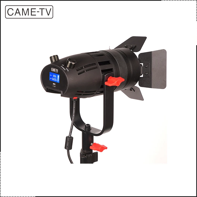 CAME-TV B30 1kit COB Type 30W Small Battery operated Film Shooting Studio Camera Fresnel Video Led Lights
