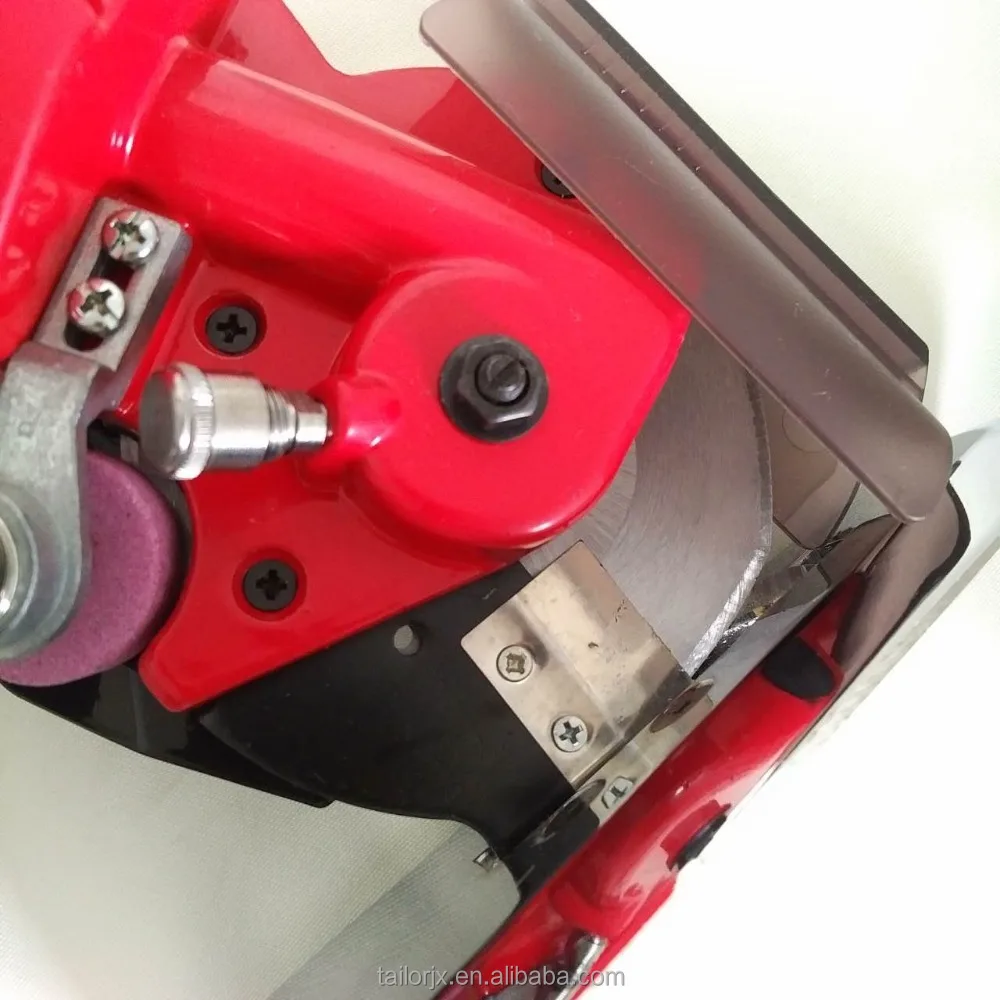 Red color RS-100 cutting machine for cloth with spare blade