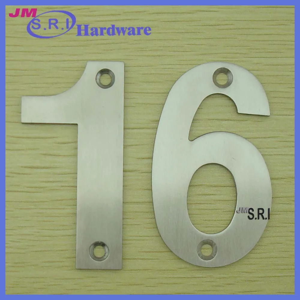 304 stainless steel house number plates for sale