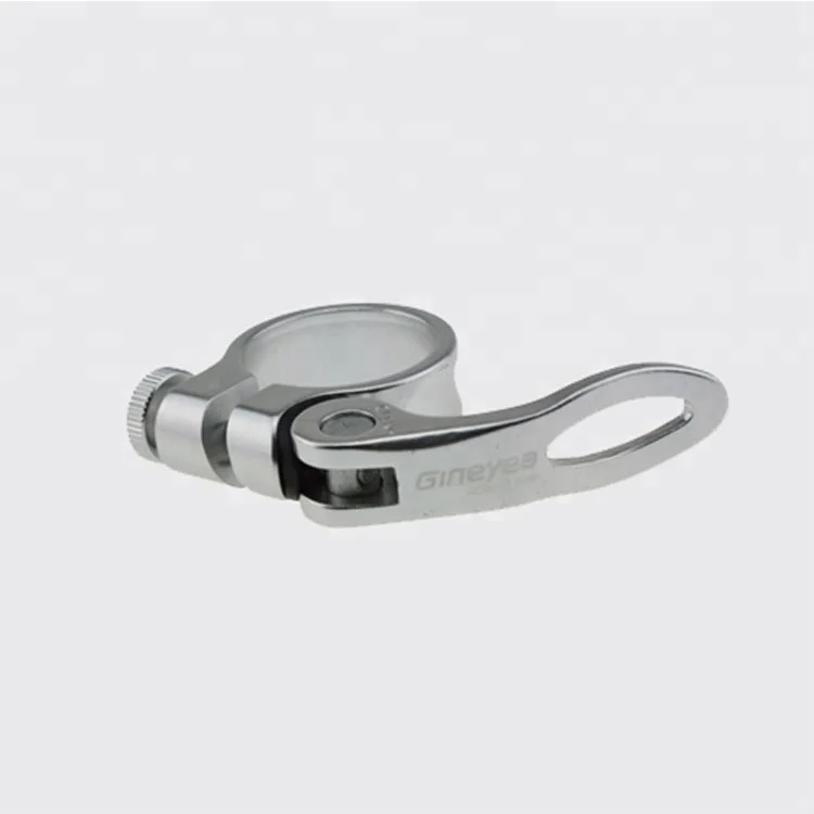 GINEYEA 28.6mm/30.2mm/31.5/34.9mm Aluminum Alloy Anti-Skid Fixed Bicycle Seat Post Clamp , Bike Seat Clamp
