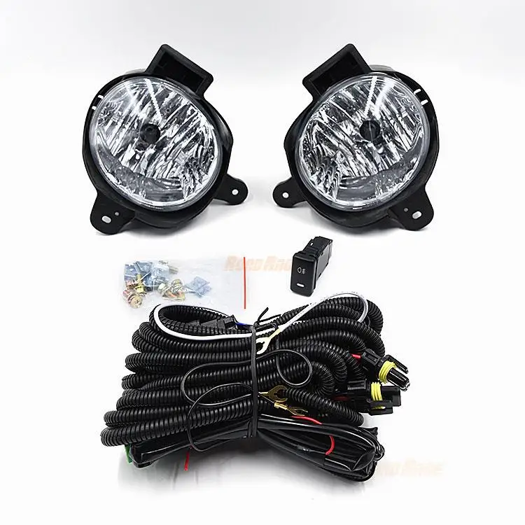 12 В автомобиля фонарь в сборе для hilux vigo Champ 2011 2012 2013 передний бампер лампа с жгута реле и галогенные лампы