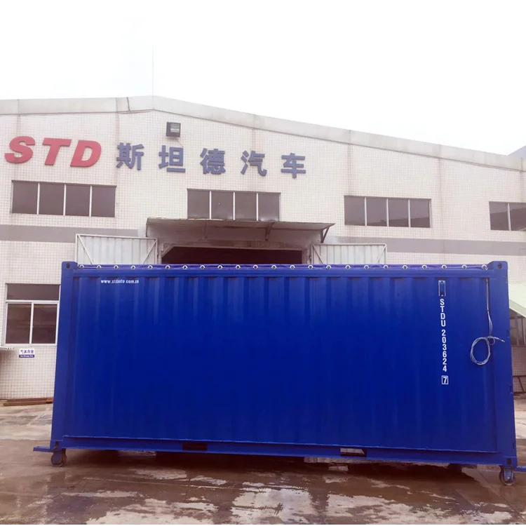 
China 20 ft top open tarpaulin shipping container manufacturer 