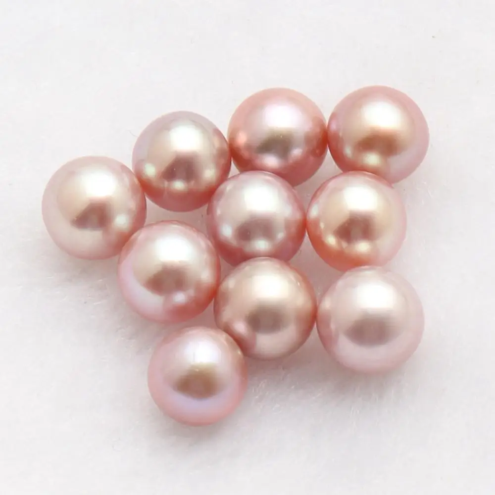 Bulk Wholesale 6-7mm Vacuum-packed live oyster product farming aaaa grade akoya oyster pearls for Pearl Party