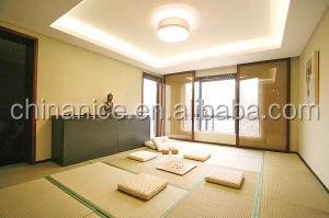 artificial bamboo matting for interior home ceiling decoration