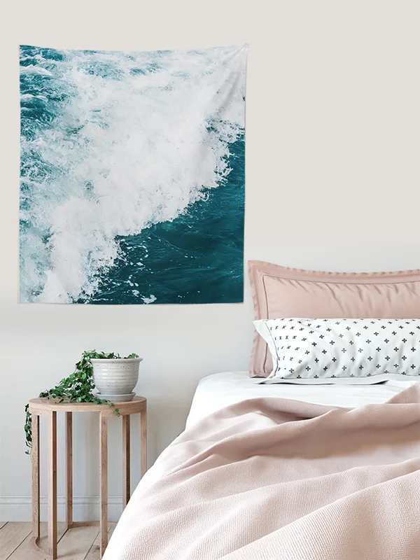 Newest Hot Selling Picture Scenery Mountain Decor Fabric Wall Hanging Tapestry For Home Decorative