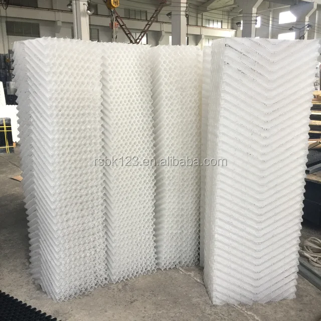 ПВХ охлаждающая башня наполнитель от производителя противопоточная охлаждающая башня упаковка