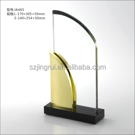 2018 Best Design Crystal Trophy In Dubai With Factory Price JA464