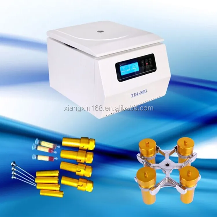 advance sealed caps syinges fat and blood plasma extract centrifuge TD4-MR