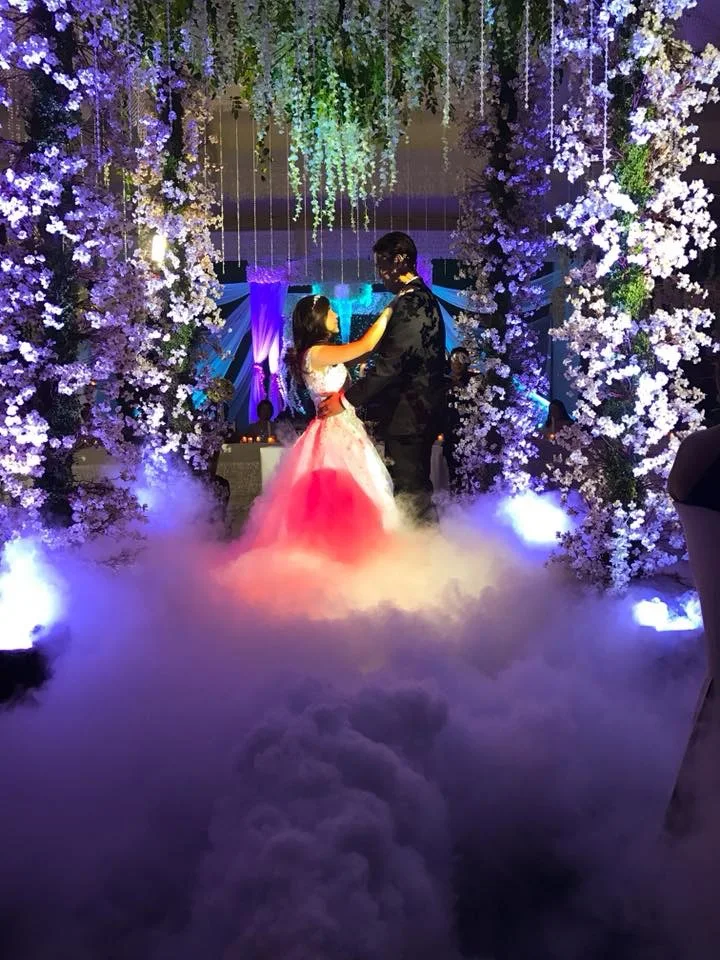 3500W Ground low fog water Dry Ice Smoke Water Smoke Machine Dry Ice Effect 3m Hose For Stage Wedding DJ Party