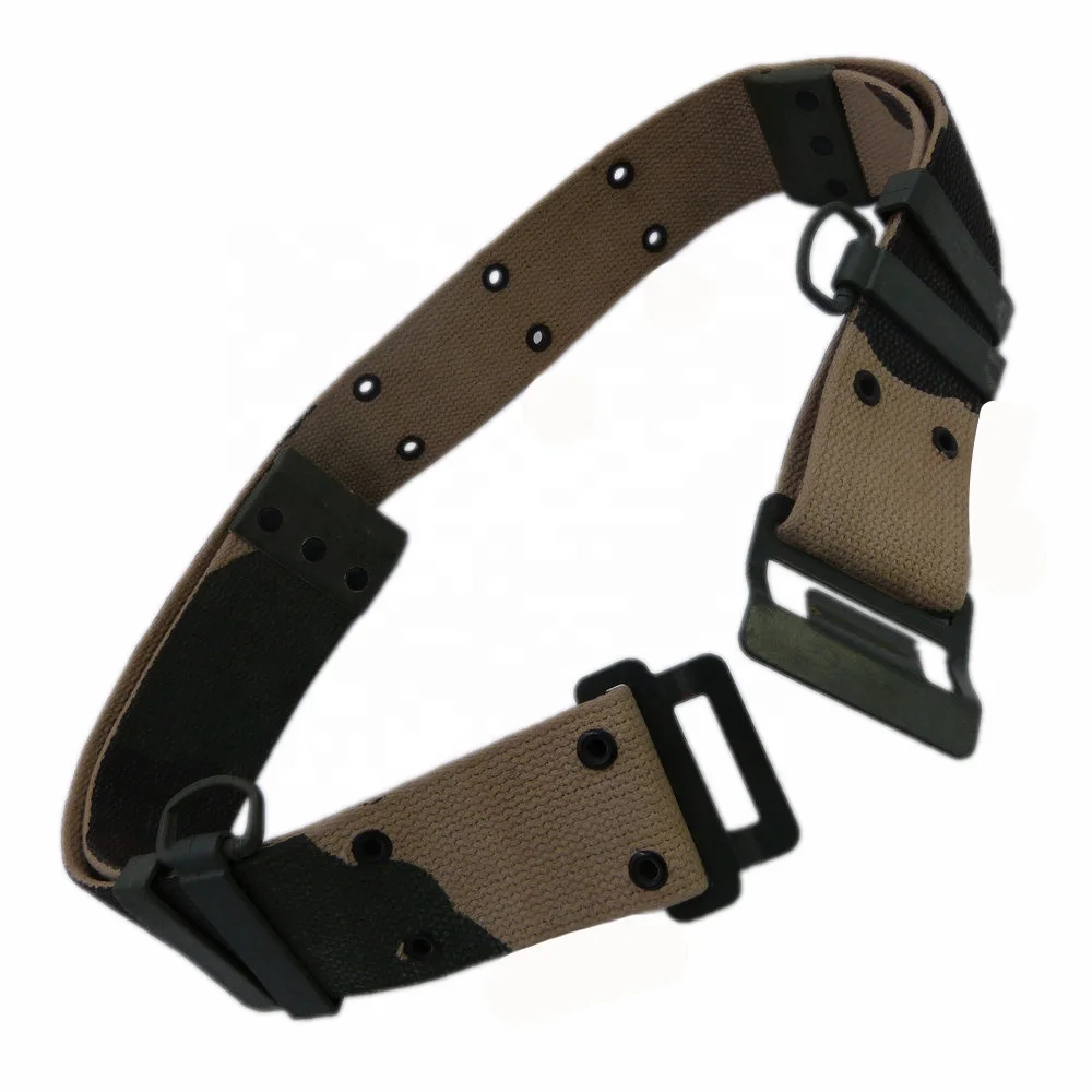 Custom transfer boot camo combat gear durable tactical cotton multi functional web belt