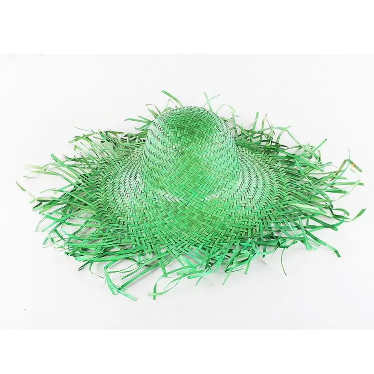 New Women Beach Hat Lady Cap Wide Brim Floppy Fold Summer Sun Straw Beach Hat