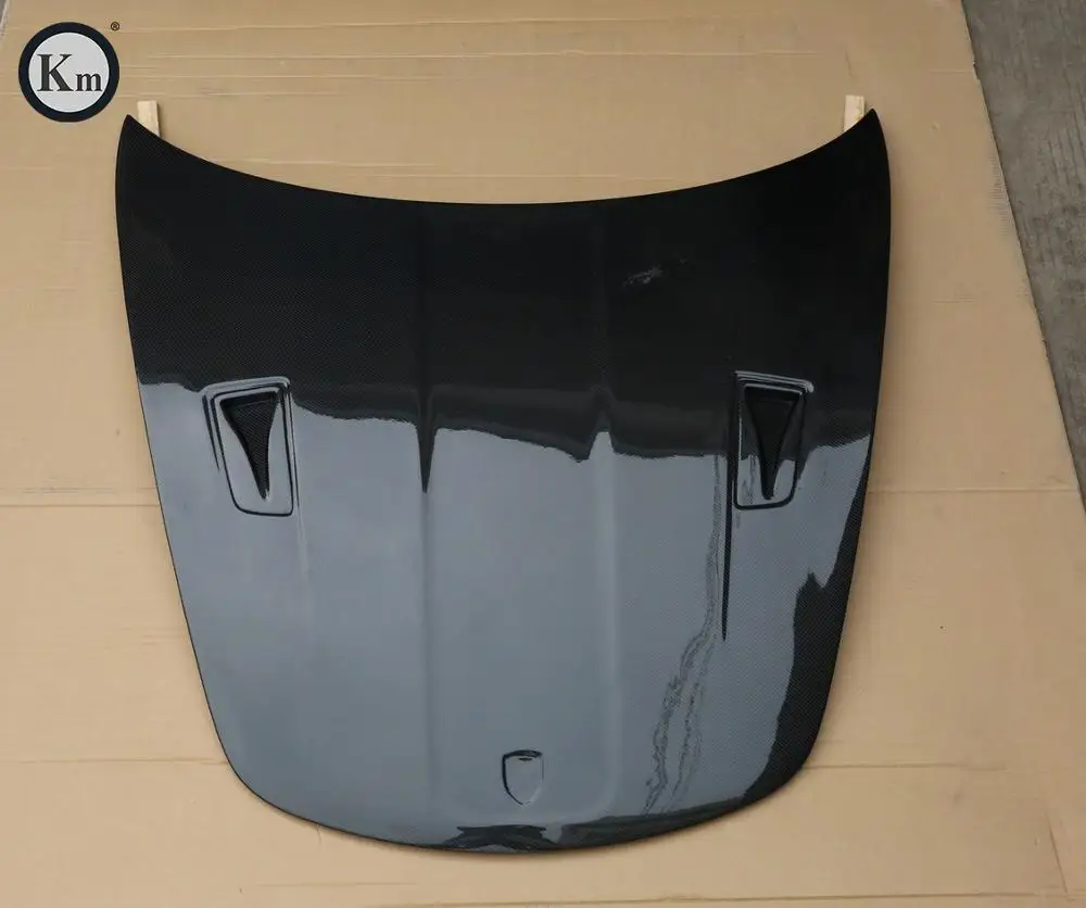 Км для 2012-up pors 991 911,1 и 911,2 обновление GT3 крышка капота из углеродного волокна boonet крышка двигателя