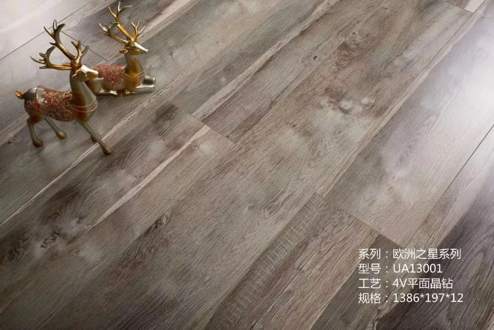 Jinan Caiming 8mm 12mm waterproof HDF MDF AC3 AC4 laminate flooring