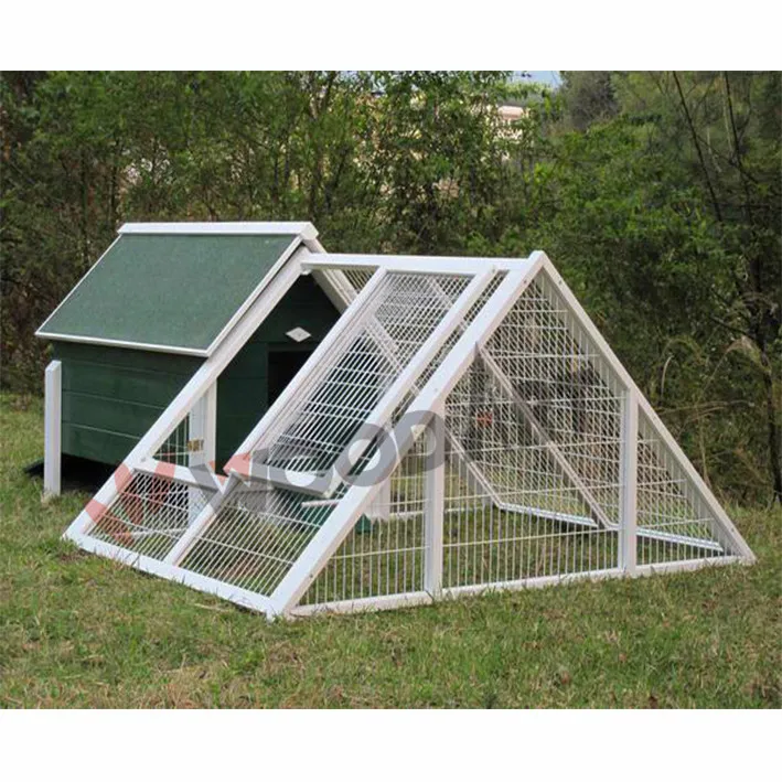Outdoor large high quality triangle chicken coop
