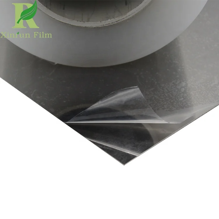 Anti Damage PE Three Layer Co Extrusion Stickiness Film for Surface Protective
