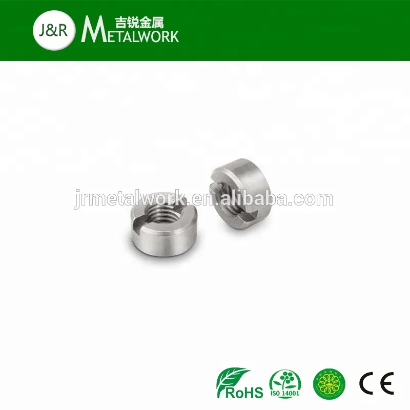 M8 M9 M12 M14 M16 M18  Stainless Steel Round Slotted Nut